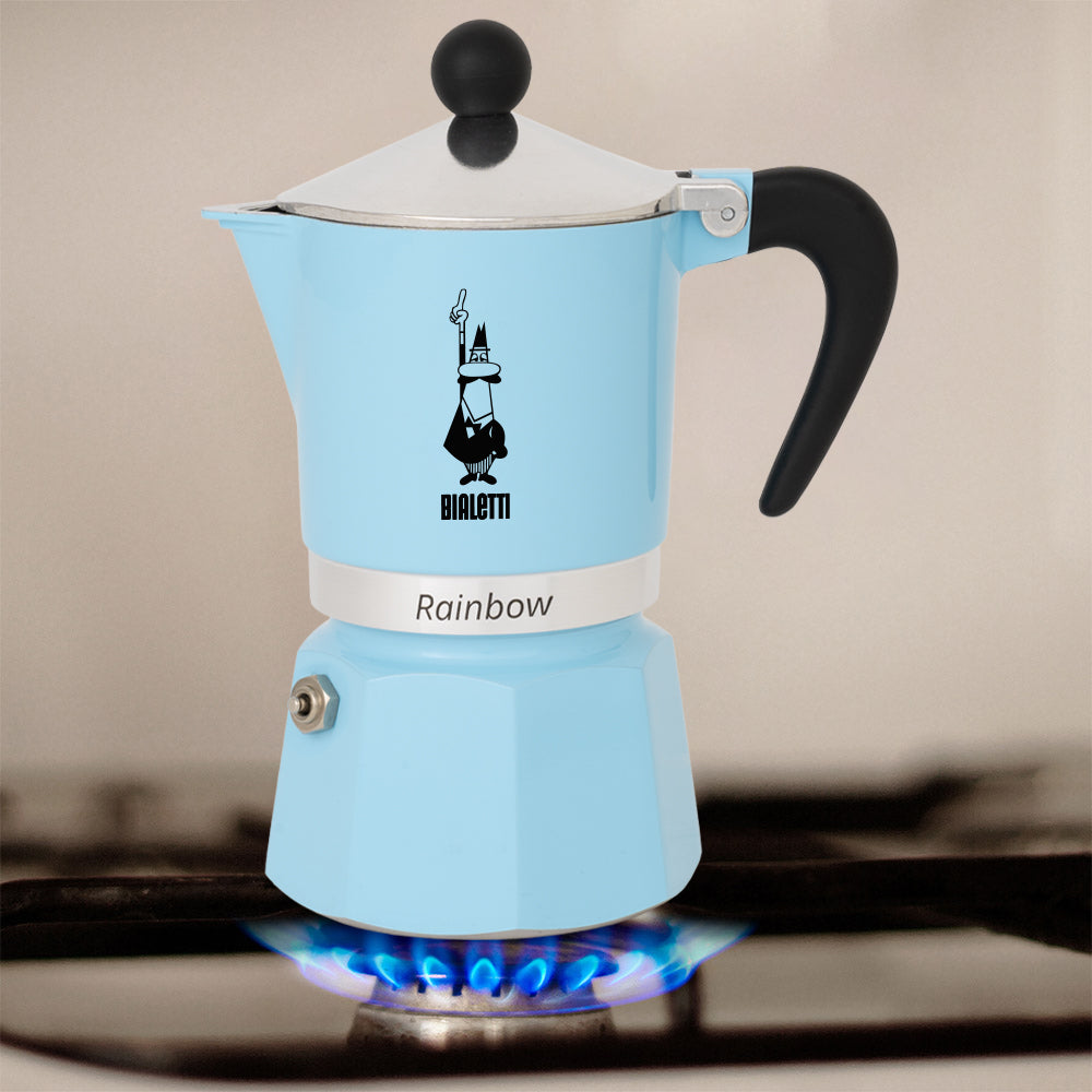 Espressor Rainbow, 3 Cești – Bleu (Azzurra)