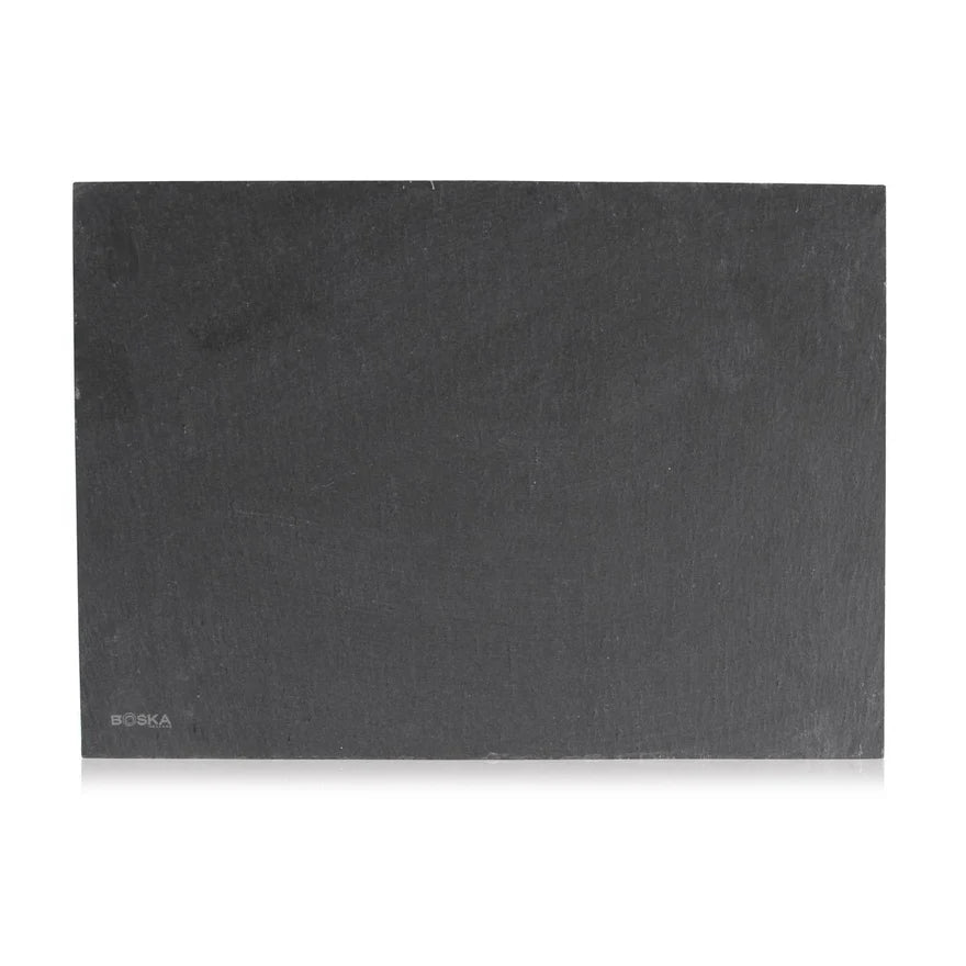 Platou de servire din ardezie light L – 28 cm
