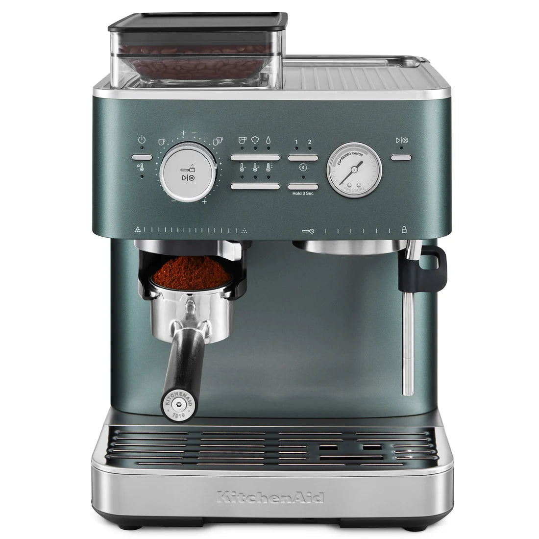 Espressor semiautomat – verde ienupăr (juniper)