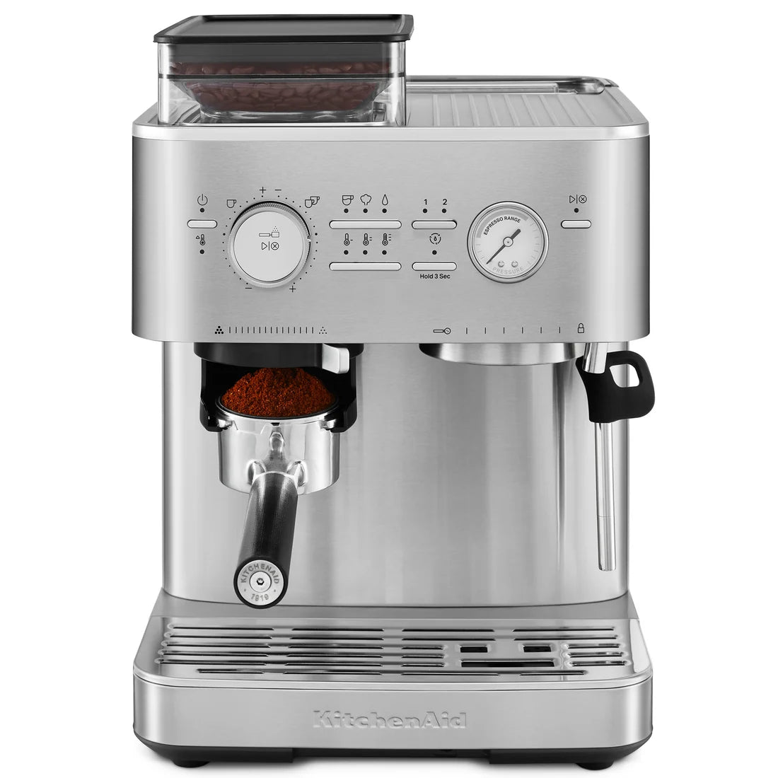 Espressor semiautomat – inox (stainless steel)
