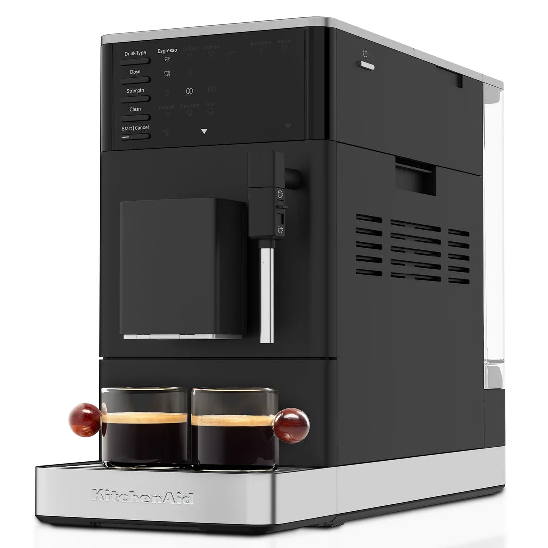 Espressor automat KF2 cu program pentru cafea cu gheață – negru mat (matte black)