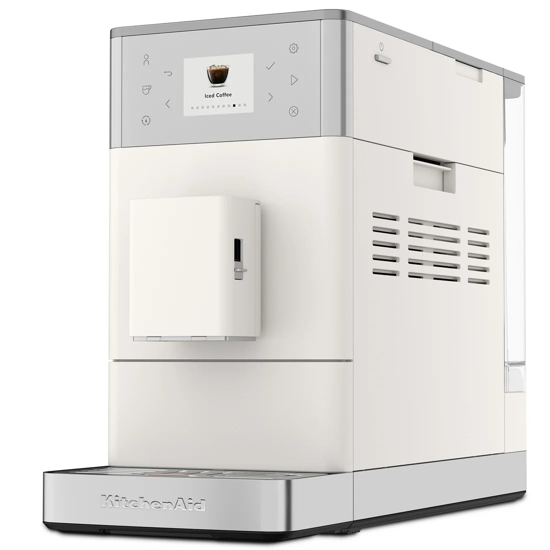 Espressor automat KF3 cu program pentru cafea cu gheață –  alb porțelan (porcelain white)