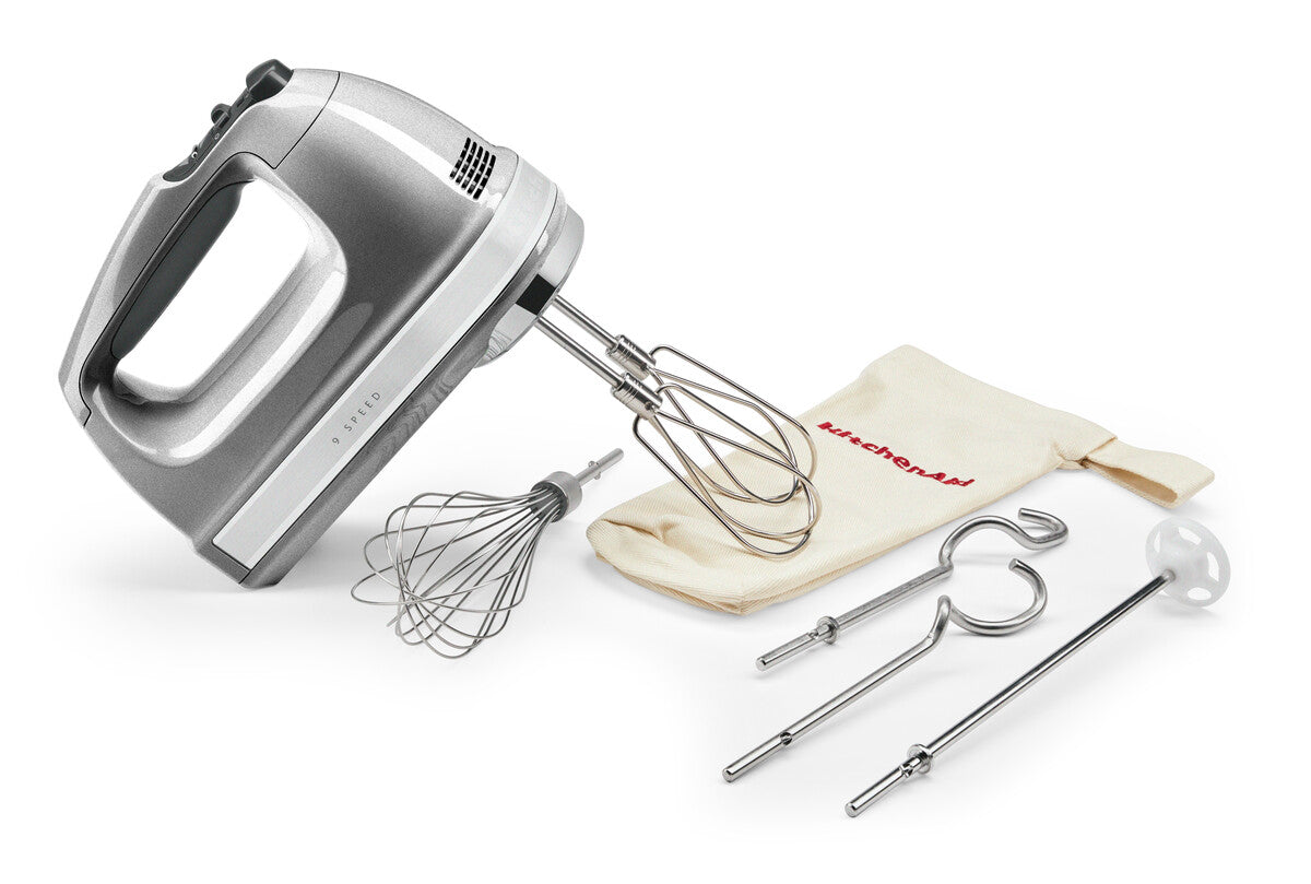 Hand mixer 9-speed – Contour Silver