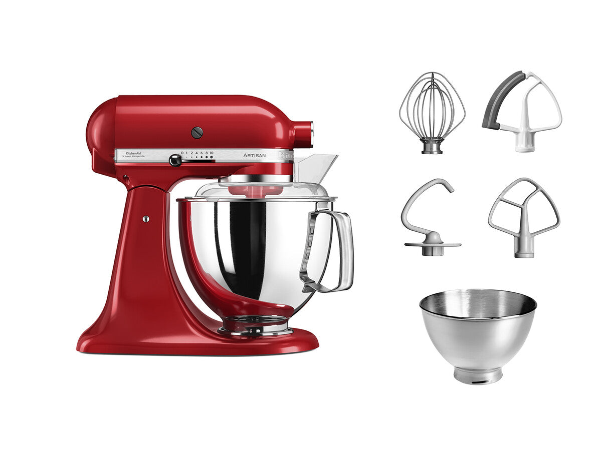 Premium Artisan tilt-head stand mixer 4.8l – Empire Red