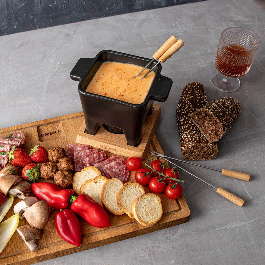 Set pentru fondue Tapas nero L, 600 ml