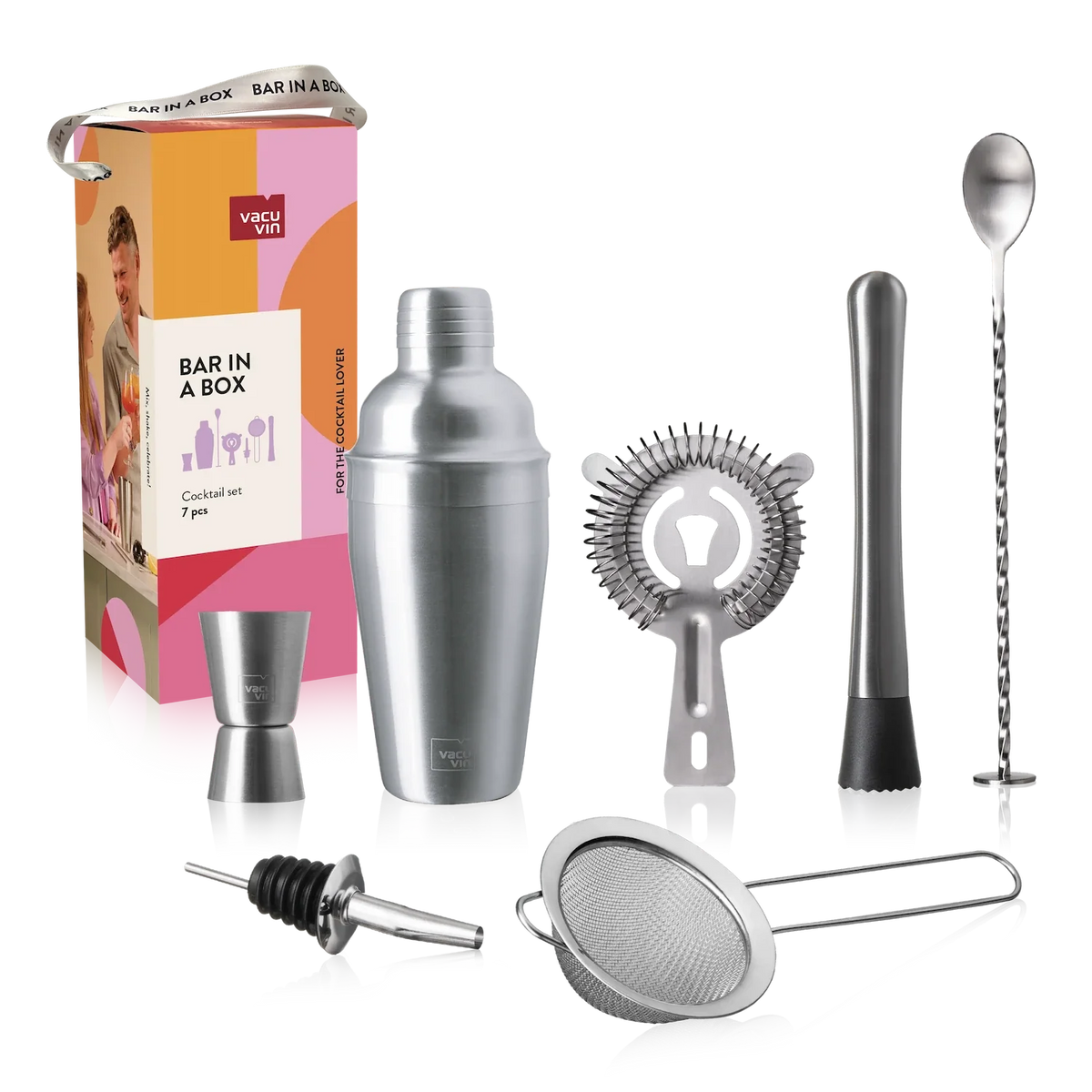 Set pentru cocktailuri Bar in a Box Cocktail Lover – 7 piese