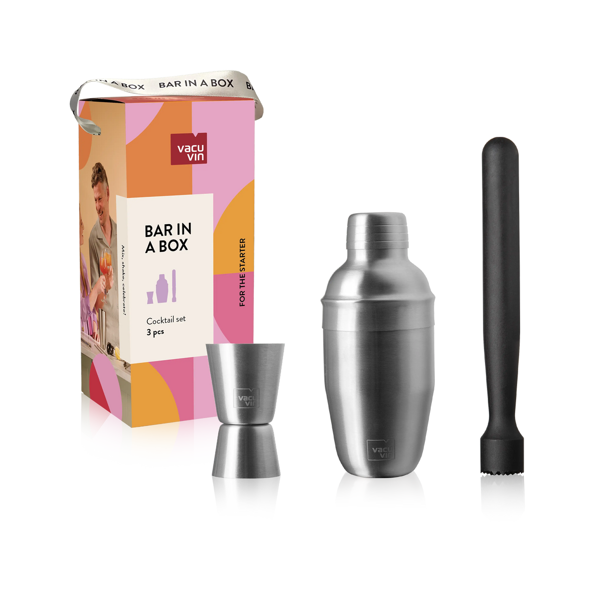 Set pentru cocktailuri Bar in a Box Starter – 3 piese