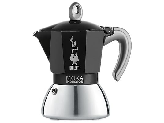 Espressor Moka Induction, 4 Cești – Negru