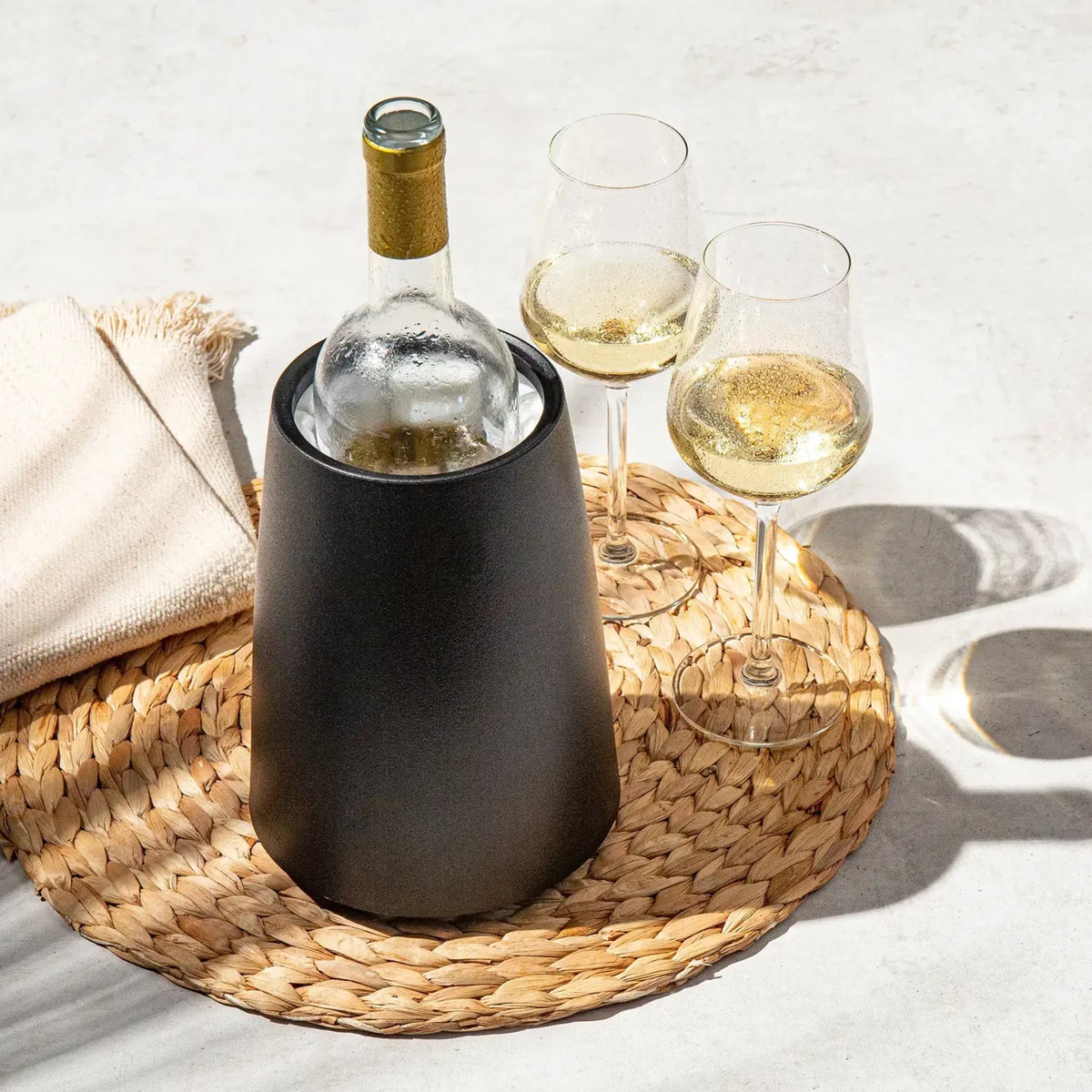 Răcitor pentru vin Elegant – negru