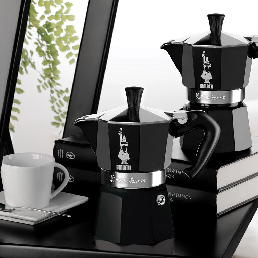 Espressor Moka Express, 6 Cești – Negru