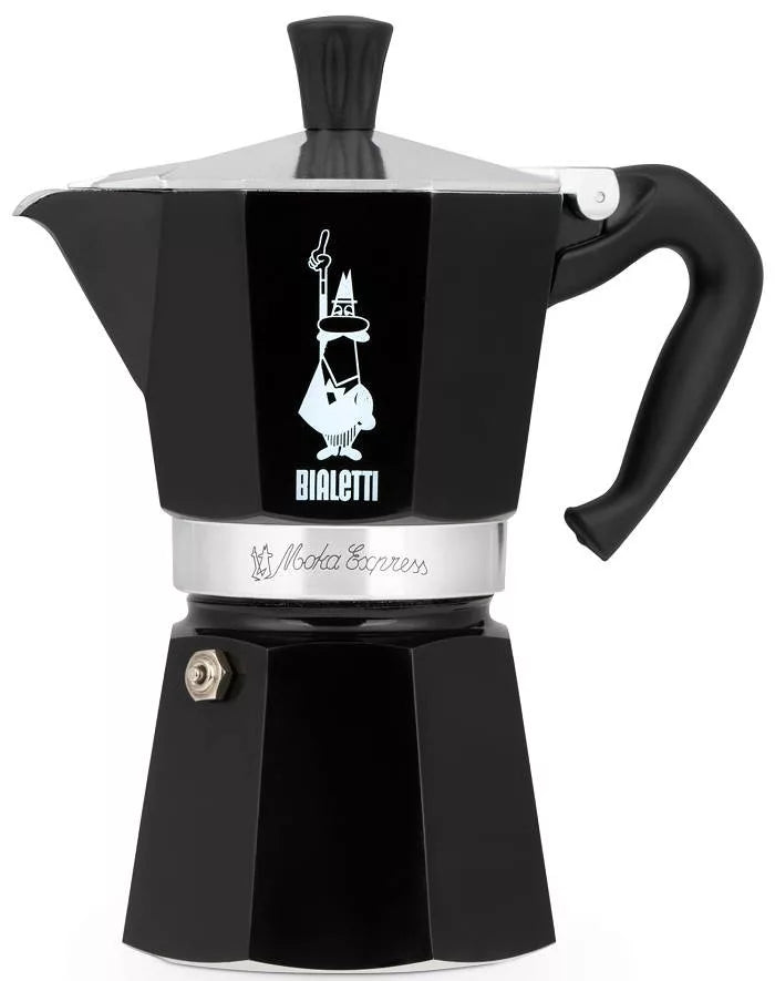 Espressor Moka Express, 6 Cești – Negru