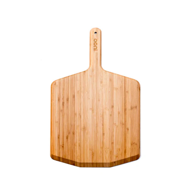 Paletă și tocător pentru pizza din bambus – 16" (40 cm)