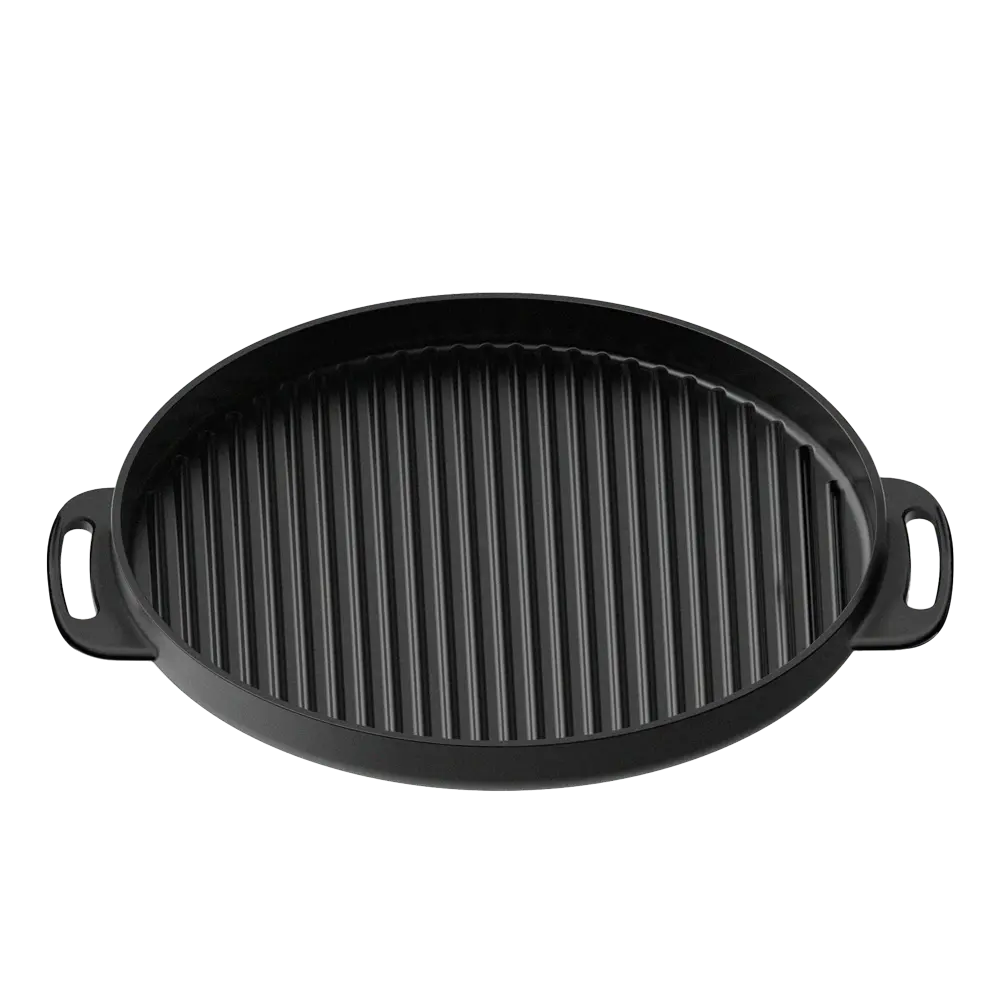Tigaie grill din fontă