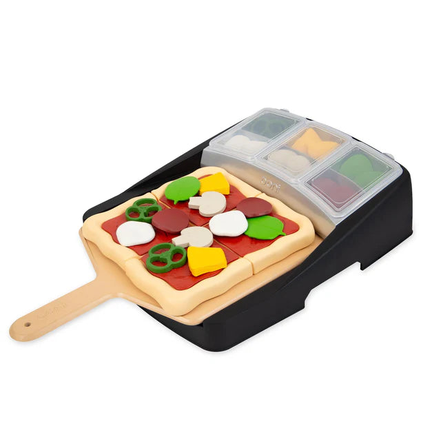 Stație de toppinguri pentru pizza de jucărie
