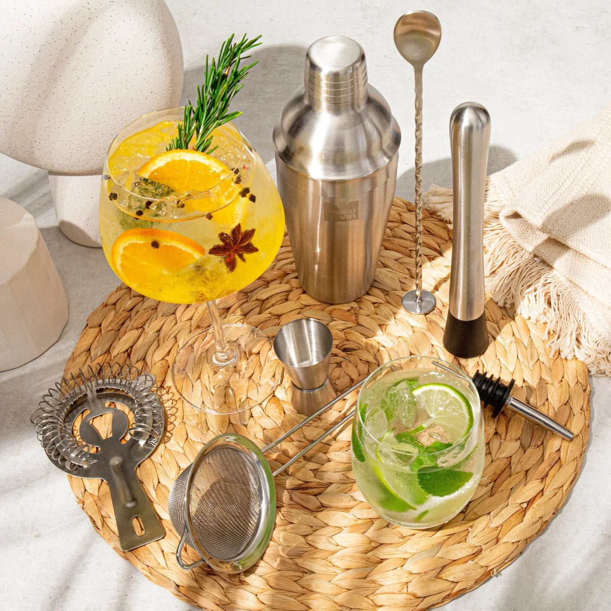 Set pentru cocktailuri Bar in a Box Cocktail Lover – 7 piese