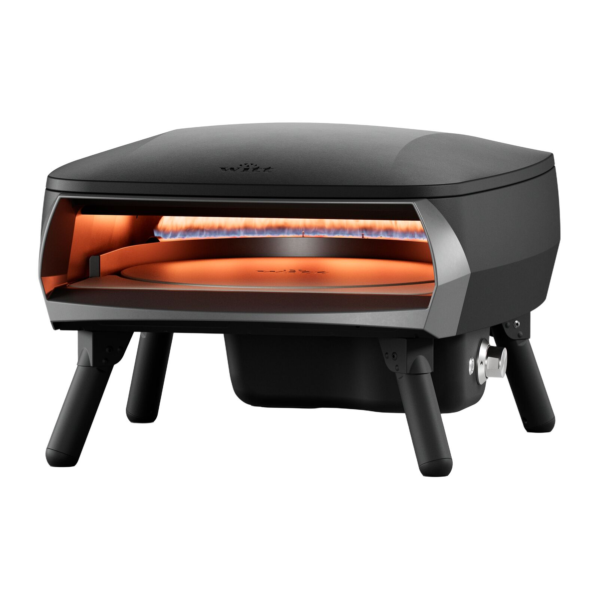 Cuptor pentru pizza Piccolo Rotante 16″ – negru