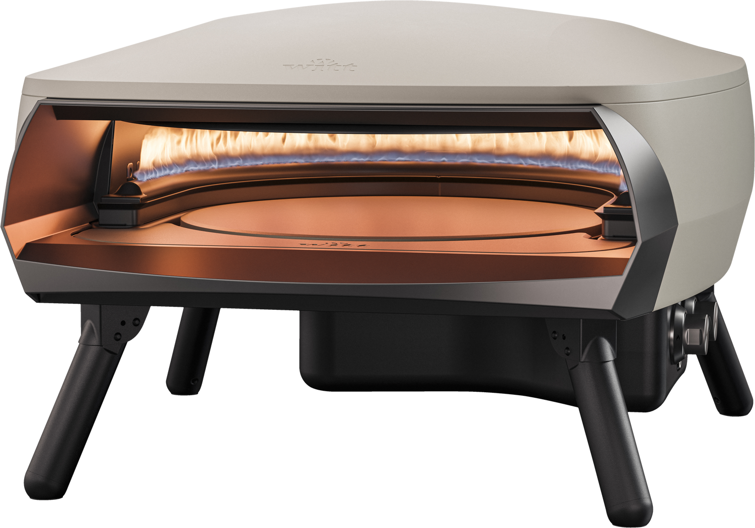 Cuptor pentru pizza Etna Rotante 16″ – piatră mată